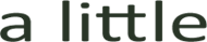 alittleロゴ