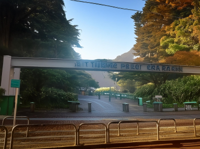 少し遠いけれどたくさんの施設がある大倉公園の画像