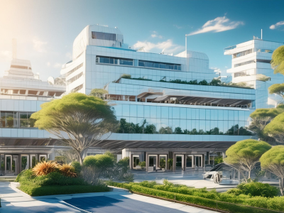 大きな病院である玉川病院の画像